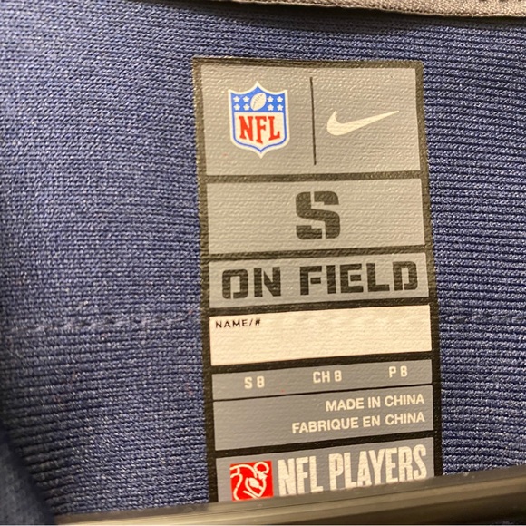 NFL Seattle Seahawks Percy Harvin #11 Nike On Field Blue Jersey Size Small - Picture 12 of 12